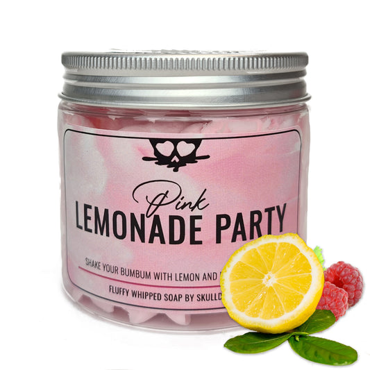 Pink lemonade party - Whipped soap